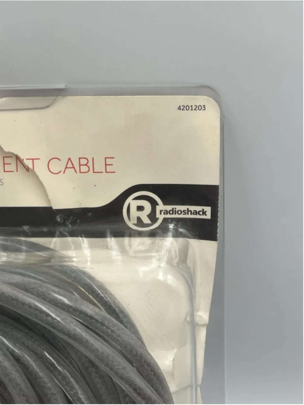 RADIOSHACK 7.6m 25-Ft Instrument Cable 1/4